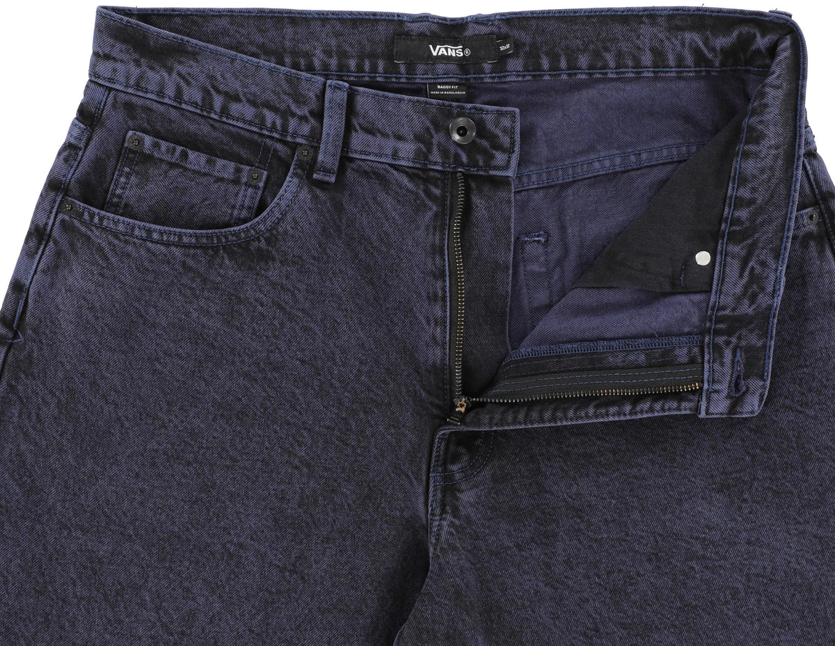 Vans Check 5 Baggy Acid Overdye Denim Pants Deep Indigo Pants Vans 
