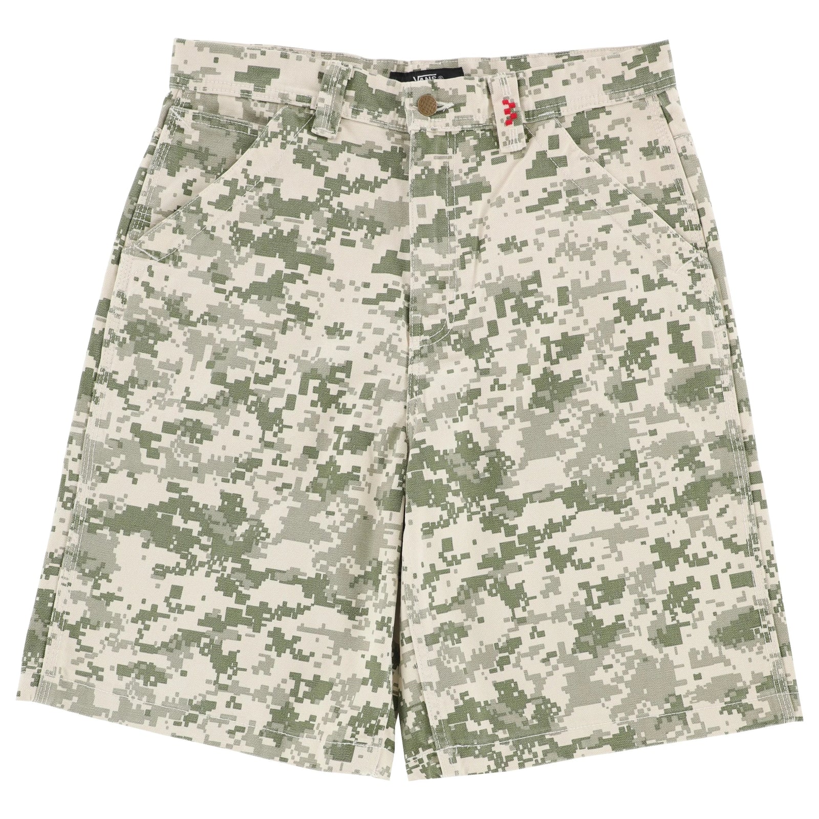 Vans Check 5 Baggy Canvas Short Digi Camo Shorts Vans 