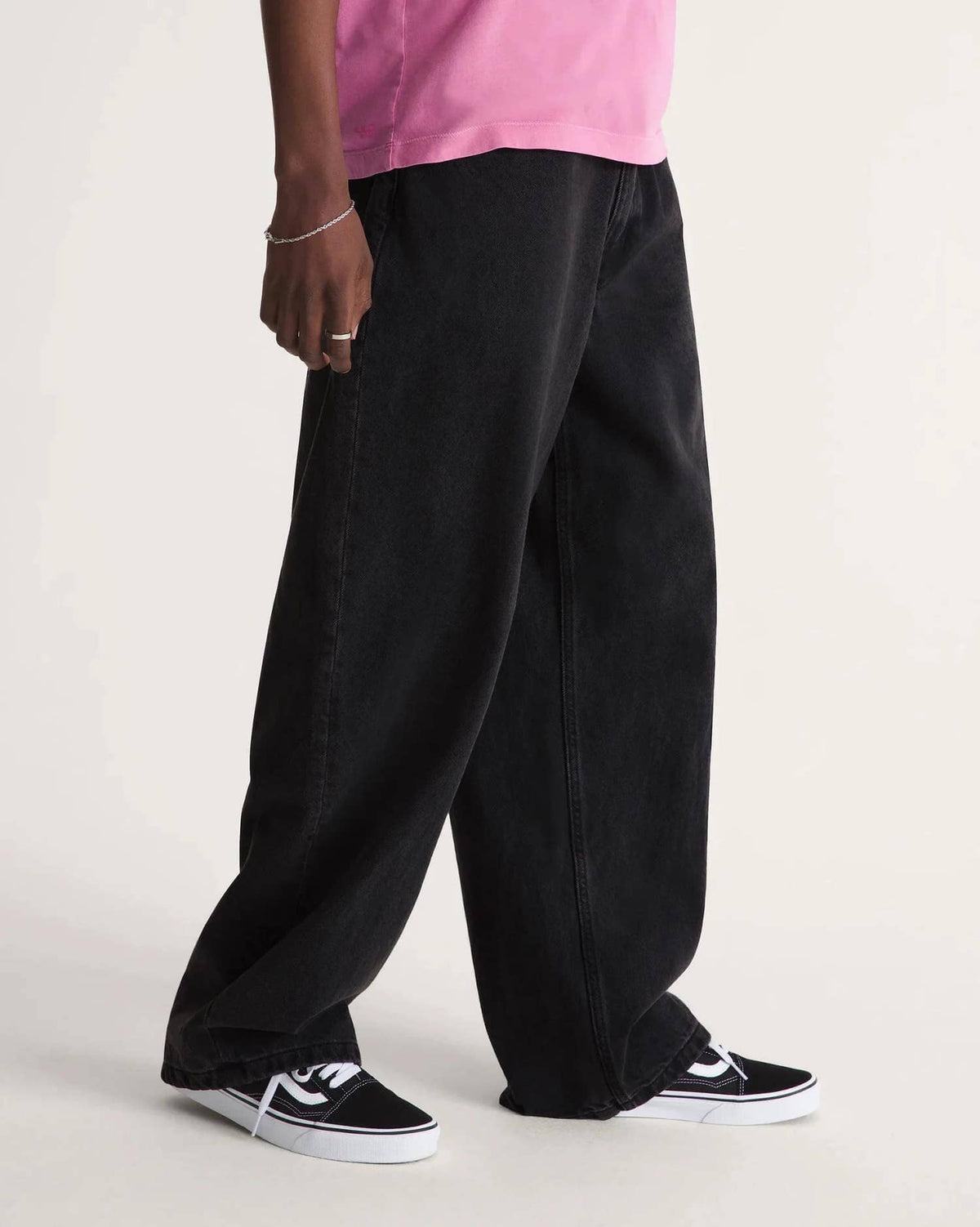 Vans Check 5 Baggy Denim Pants Black pants Vans 