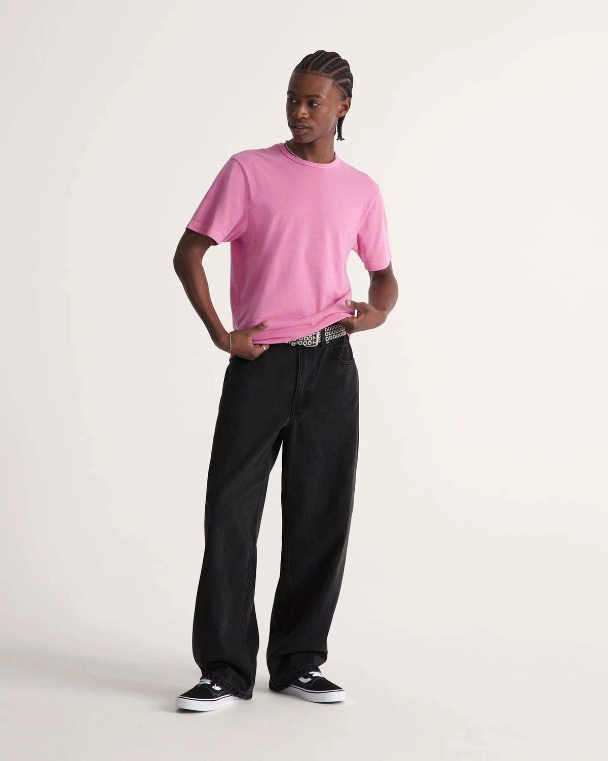 Vans Check 5 Baggy Denim Pants Black pants Vans 