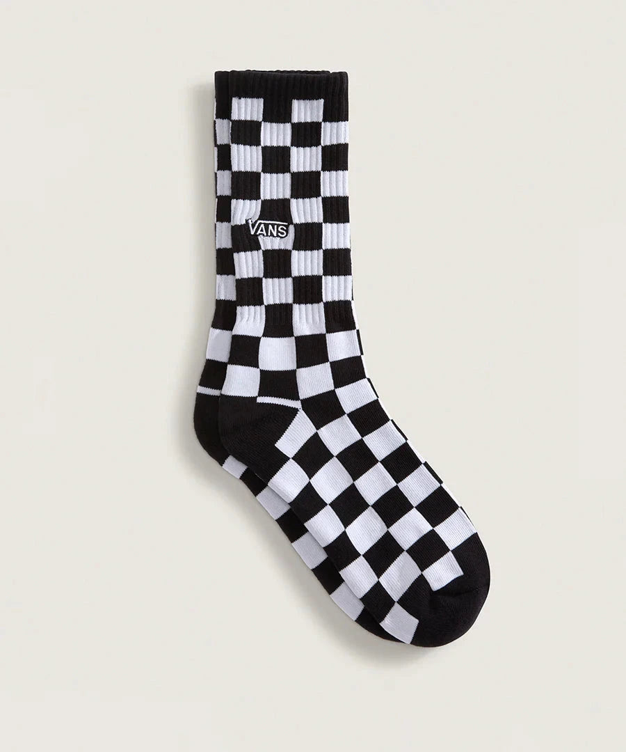 Vans Checkerboard Crew Socks Black/White Socks Vans 