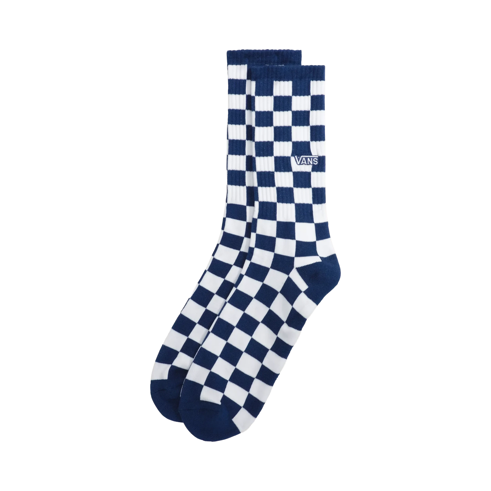 Vans Checkerboard Crew Socks Deep Indigo Blue Socks Vans 