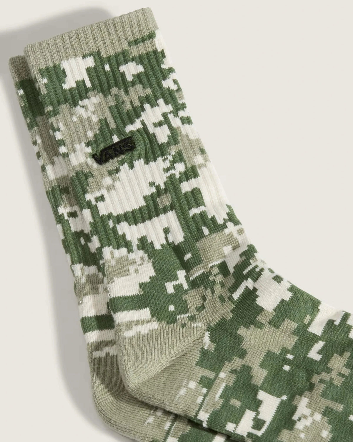 Vans Downing Crew Socks Neutral Olive/Marshmallow Socks Vans 
