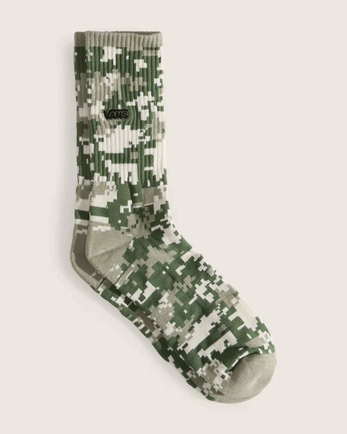 Vans Downing Crew Socks Neutral Olive/Marshmallow Socks Vans 