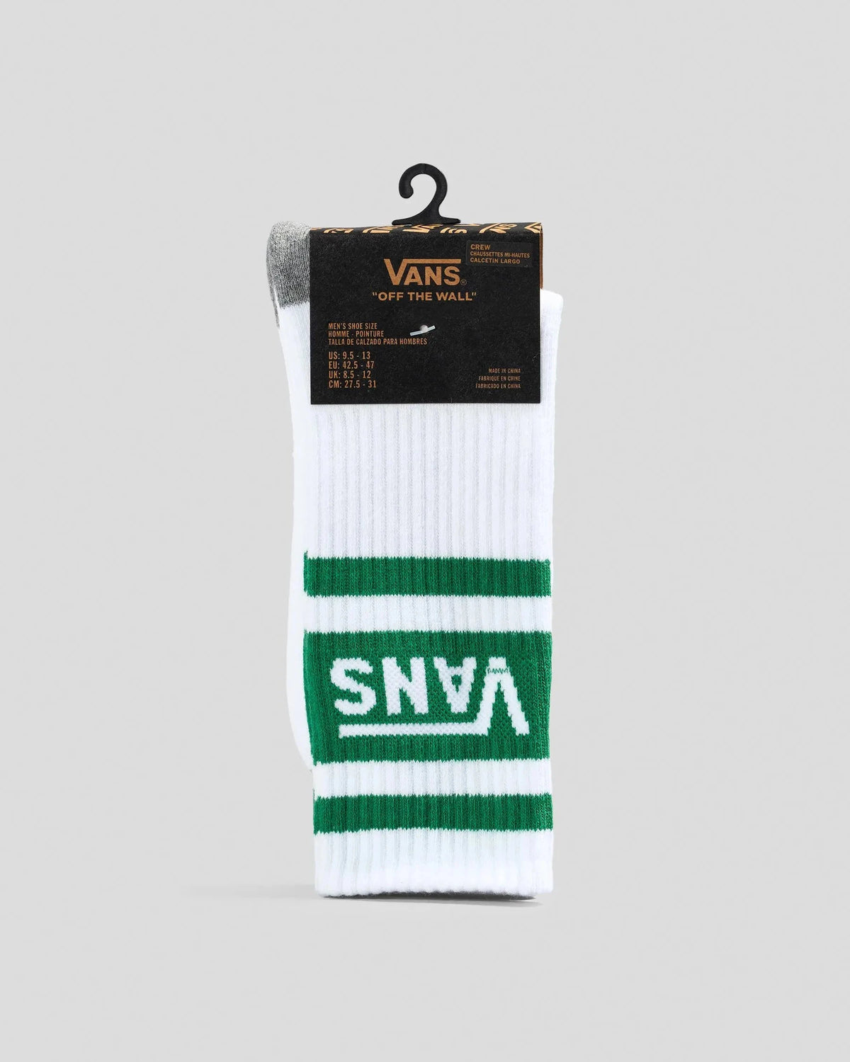 Vans Drop V Crew Socks Vivd Verdant Green Socks Vans 