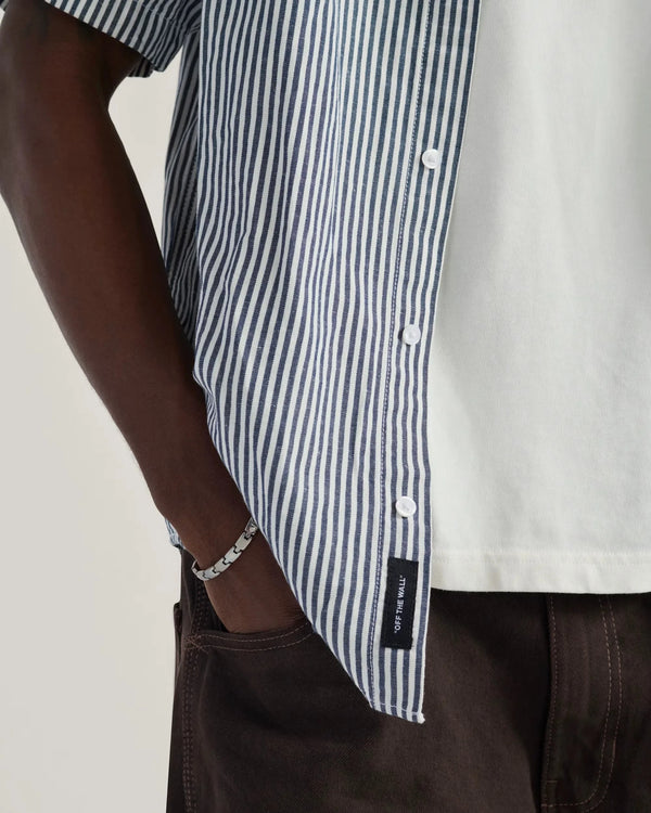 Vans Lawson Stripe Woven White/Dress Blues