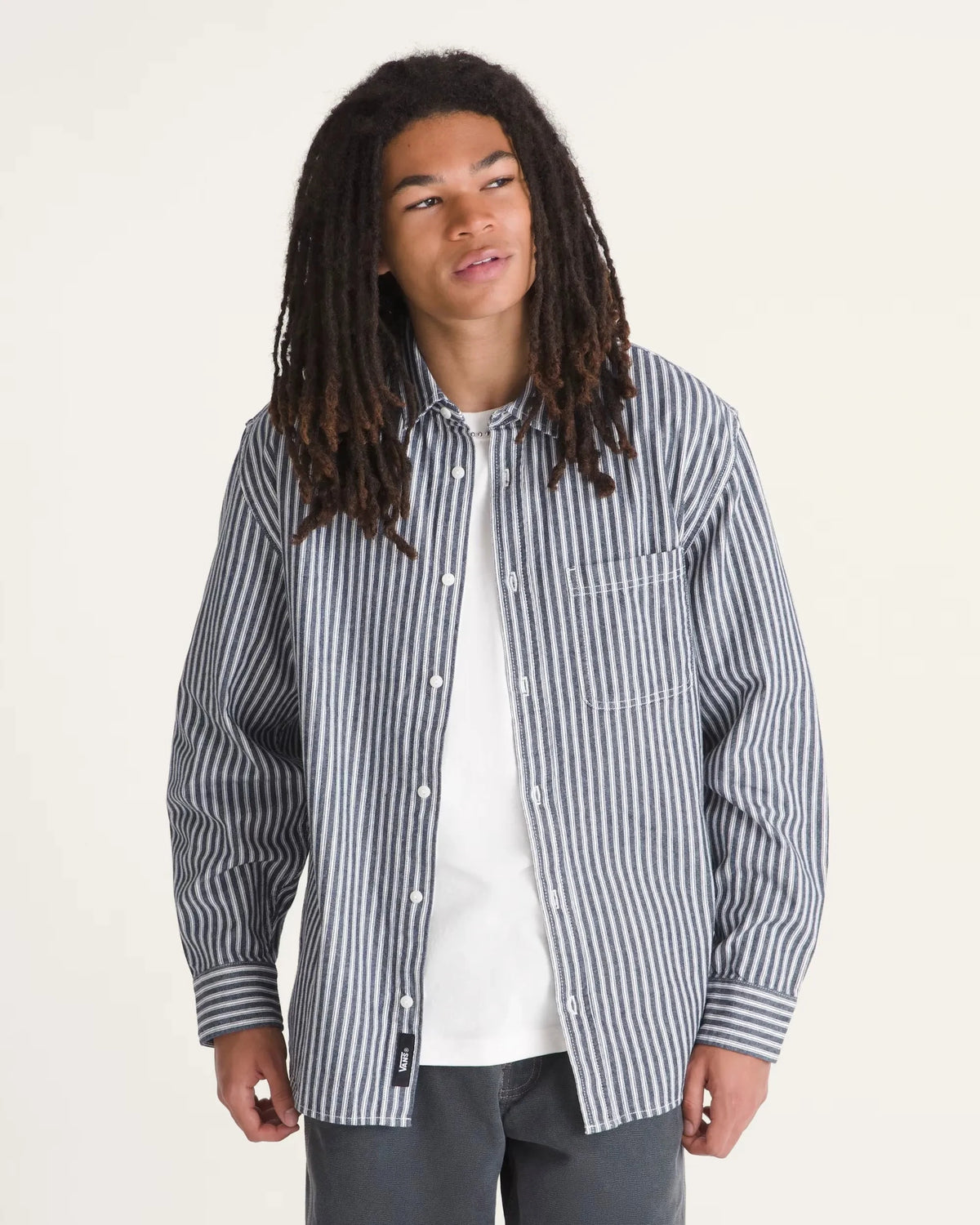 Vans Lawson Work Stripe Shirt Parisian Night shirts Vans 