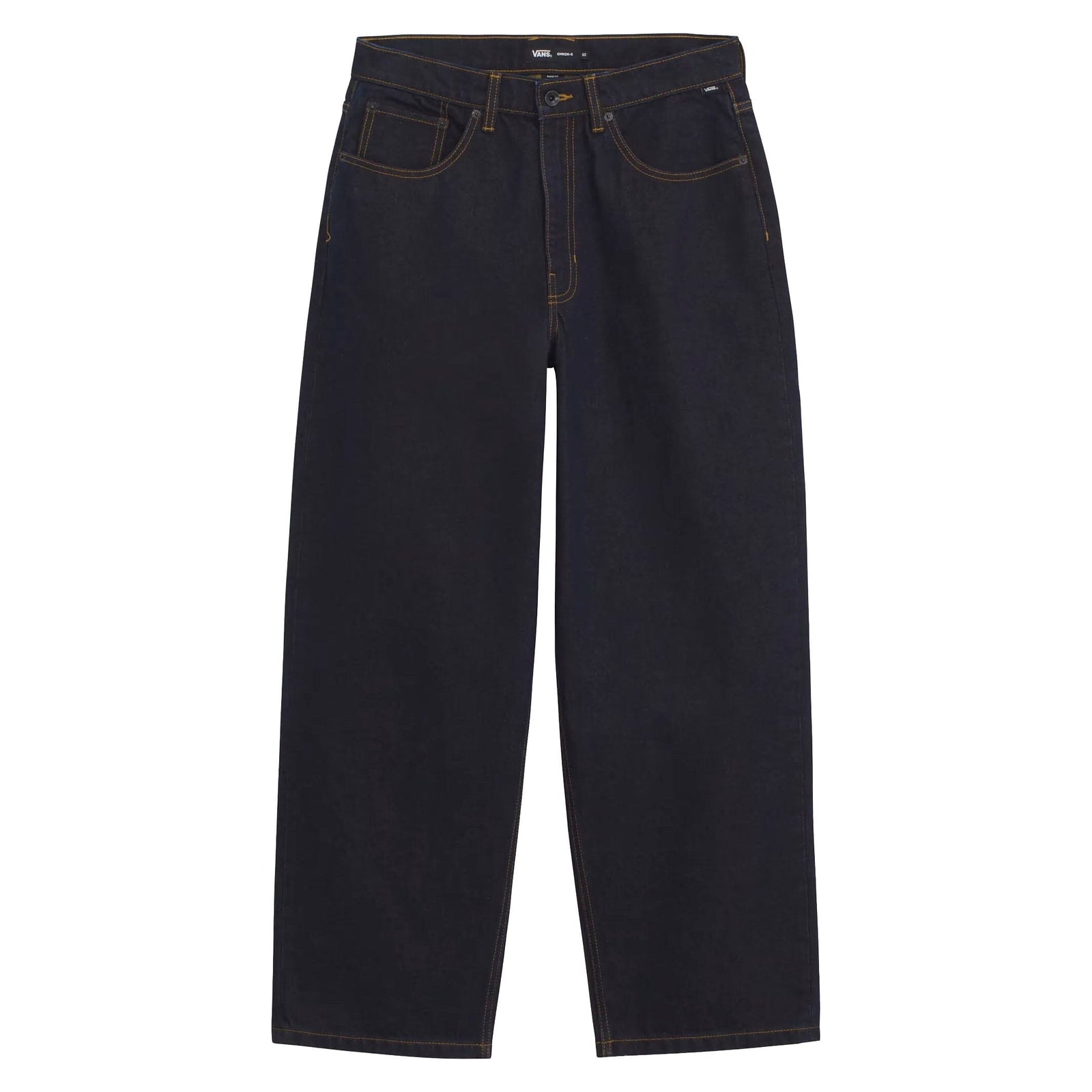 Vans LX Check 5 Loose Denim Pants Dark Rinse Pants Vans 