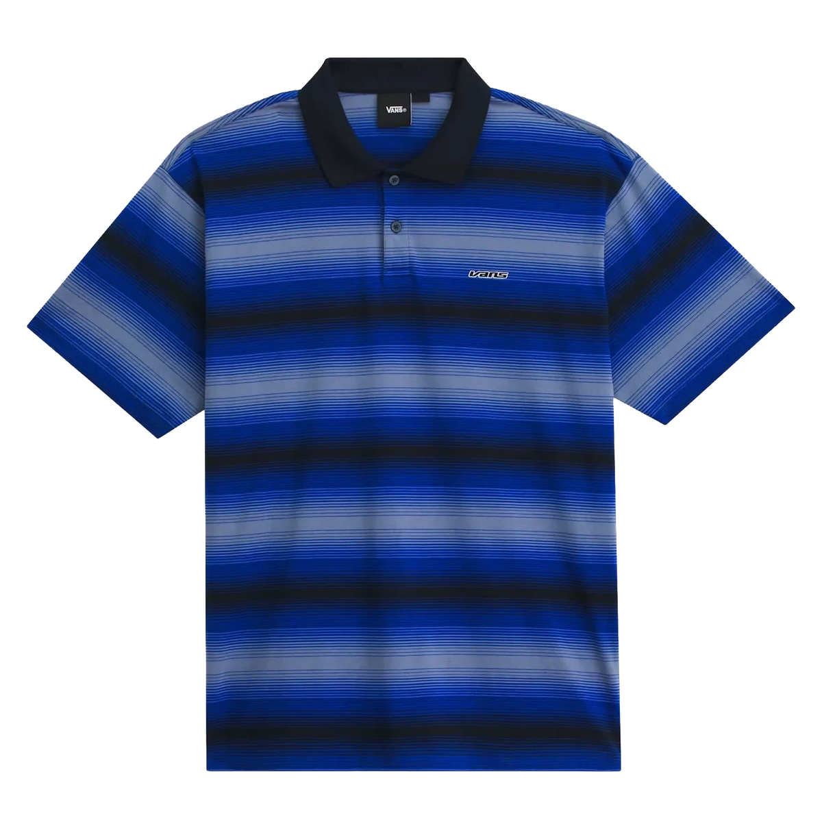 Vans Molino Shadow Stripe Polo Royal Cobalt shirts Vans 