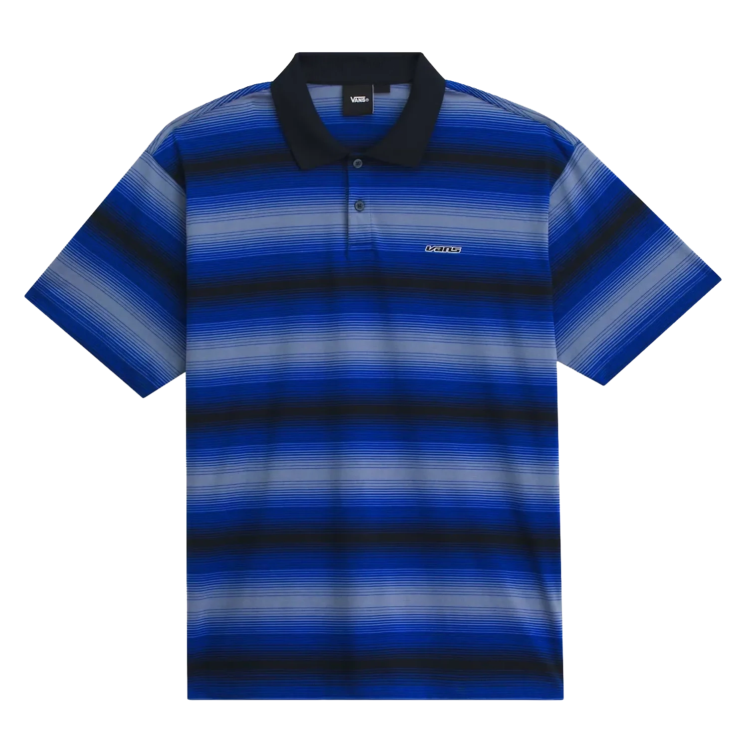 Vans Molino Shadow Stripe Polo Royal Cobalt shirts Vans 