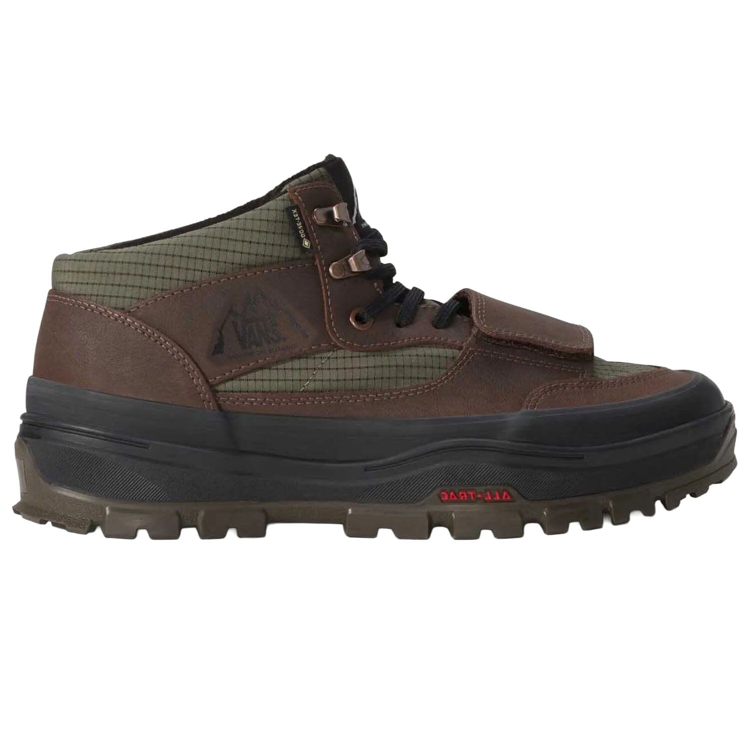 Vans Mountain Mid MTE GORE-TEX Insulated Dark Green/Dark Brown footwear Vans 