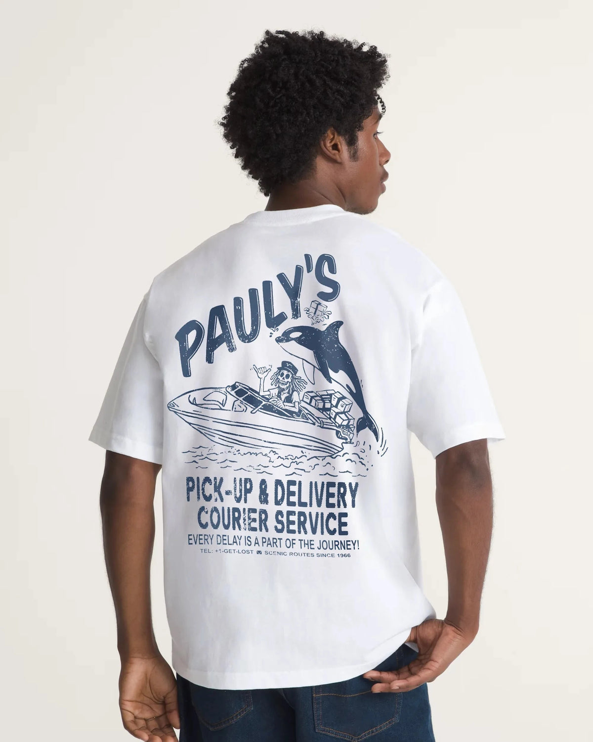 Vans Pauly's Delivery Tee White tees Vans 