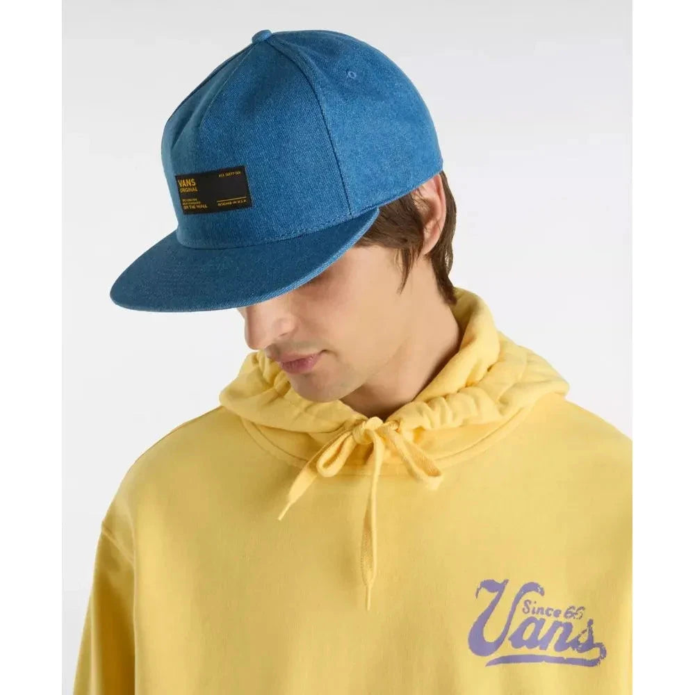 Vans Ravenna Snapback Hat Stonewash Blue Hats Vans 