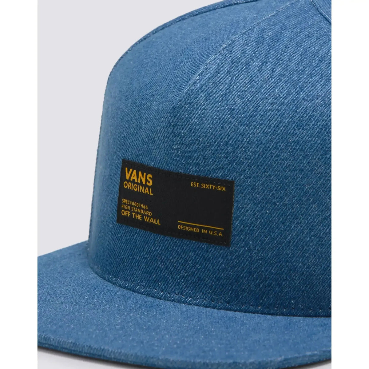 Vans Ravenna Snapback Hat Stonewash Blue Hats Vans 