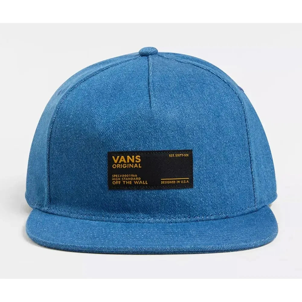 Vans Ravenna Snapback Hat Stonewash Blue Hats Vans 