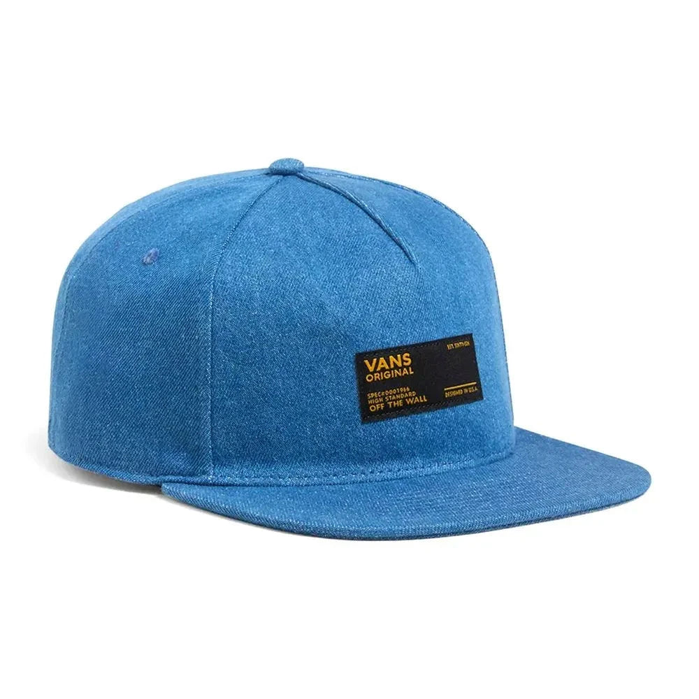 Vans Ravenna Snapback Hat Stonewash Blue Hats Vans 