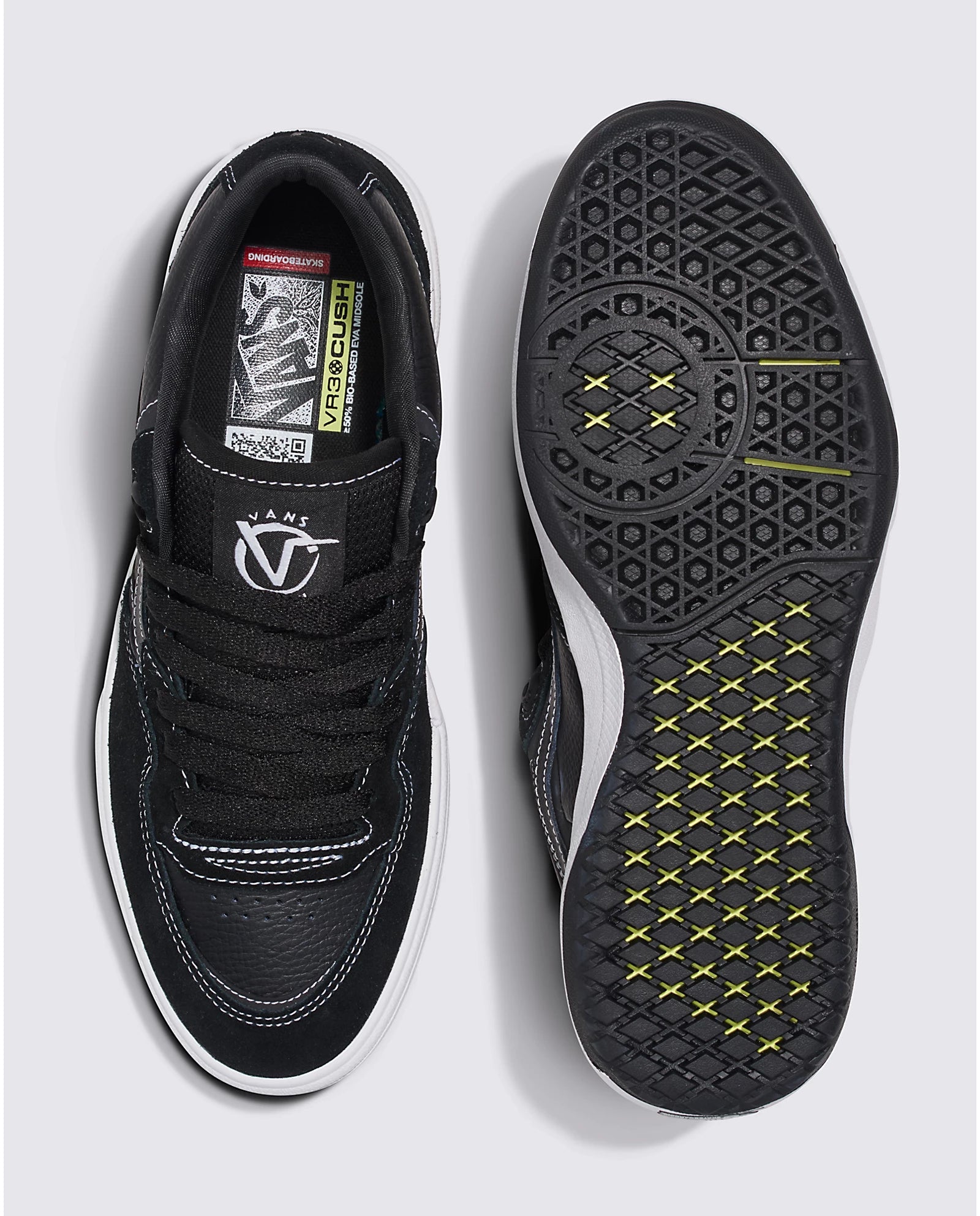 Vans Rowan 2 True Black/White - Coureur Goods