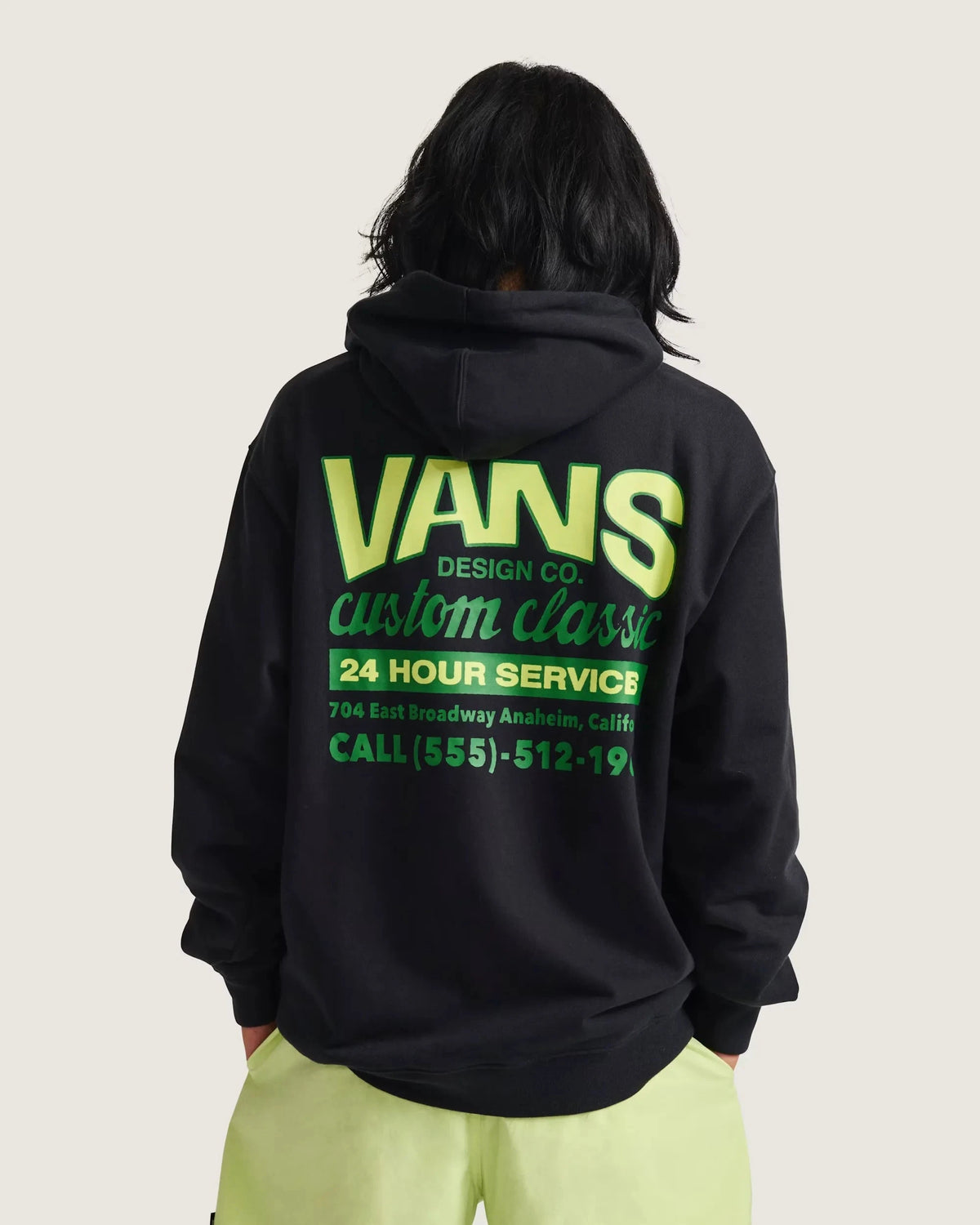 Vans Shop Front Pullover Black hoodies Vans 