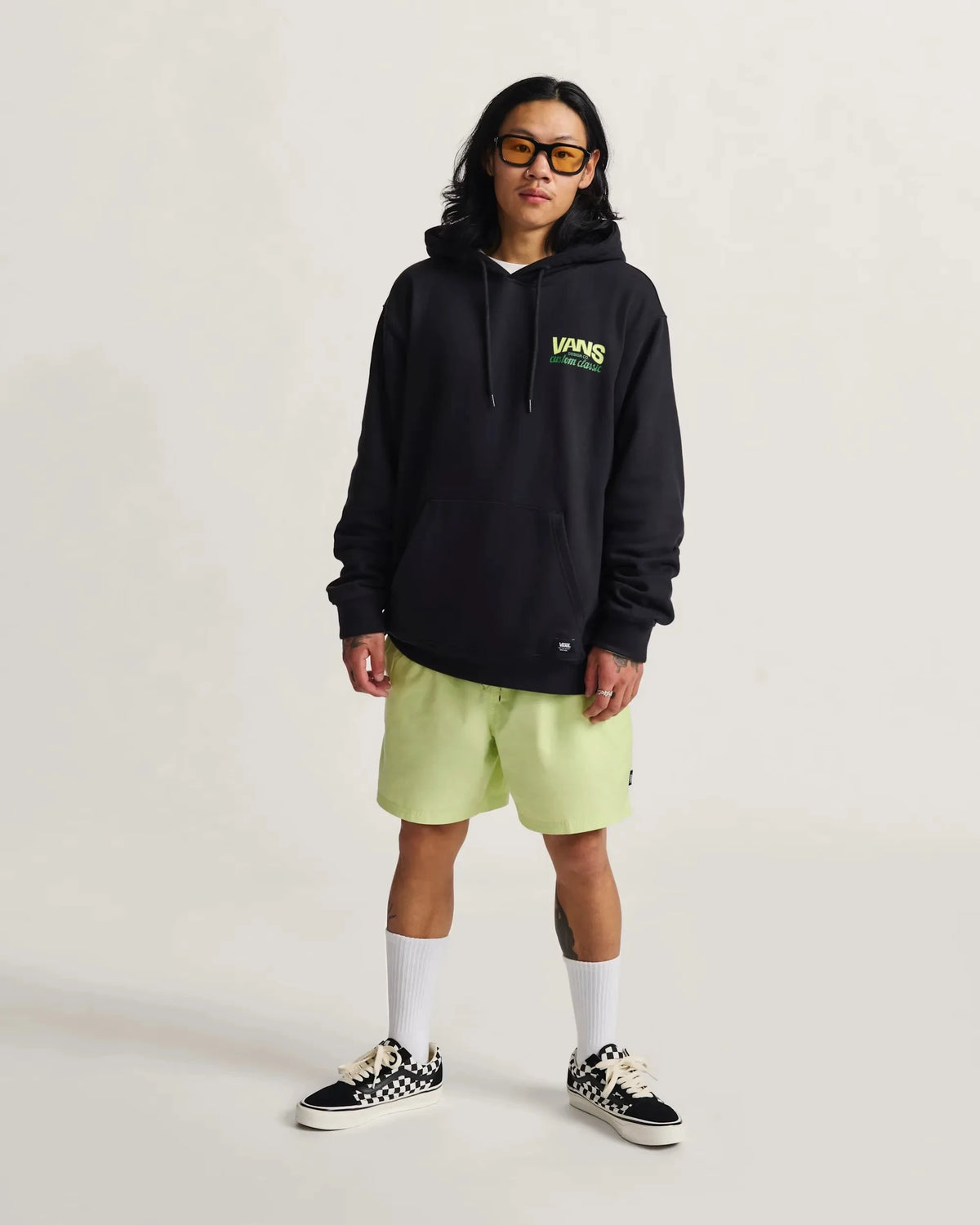 Vans Shop Front Pullover Black hoodies Vans 