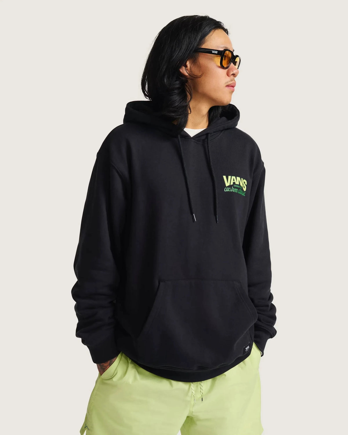 Vans Shop Front Pullover Black hoodies Vans 