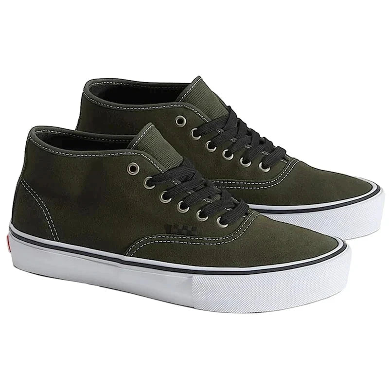 Vans Skate Authentic Mid Obsidian Fern footwear Vans 