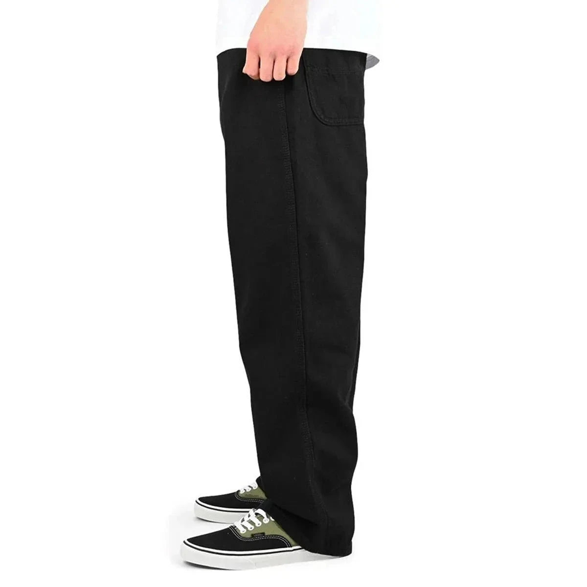 Vans Skate Check-5 Loose Denim Pants Atiba Black pants Vans 