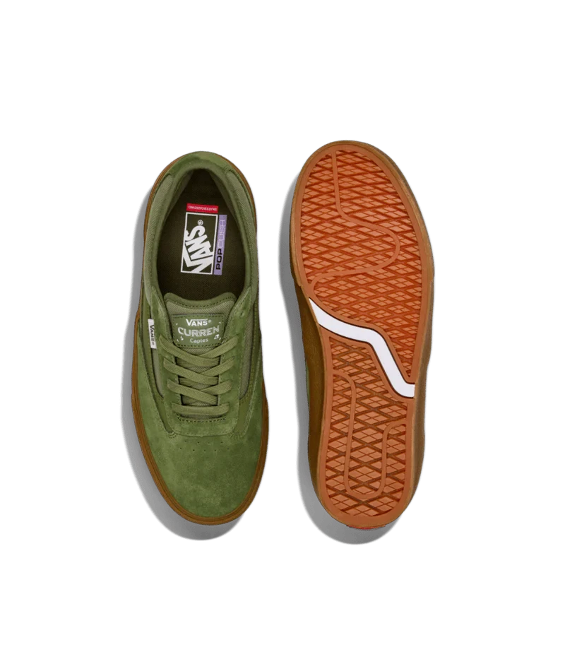 Vans Skate Curren Caples Crepe Green/Gum footwear Vans 