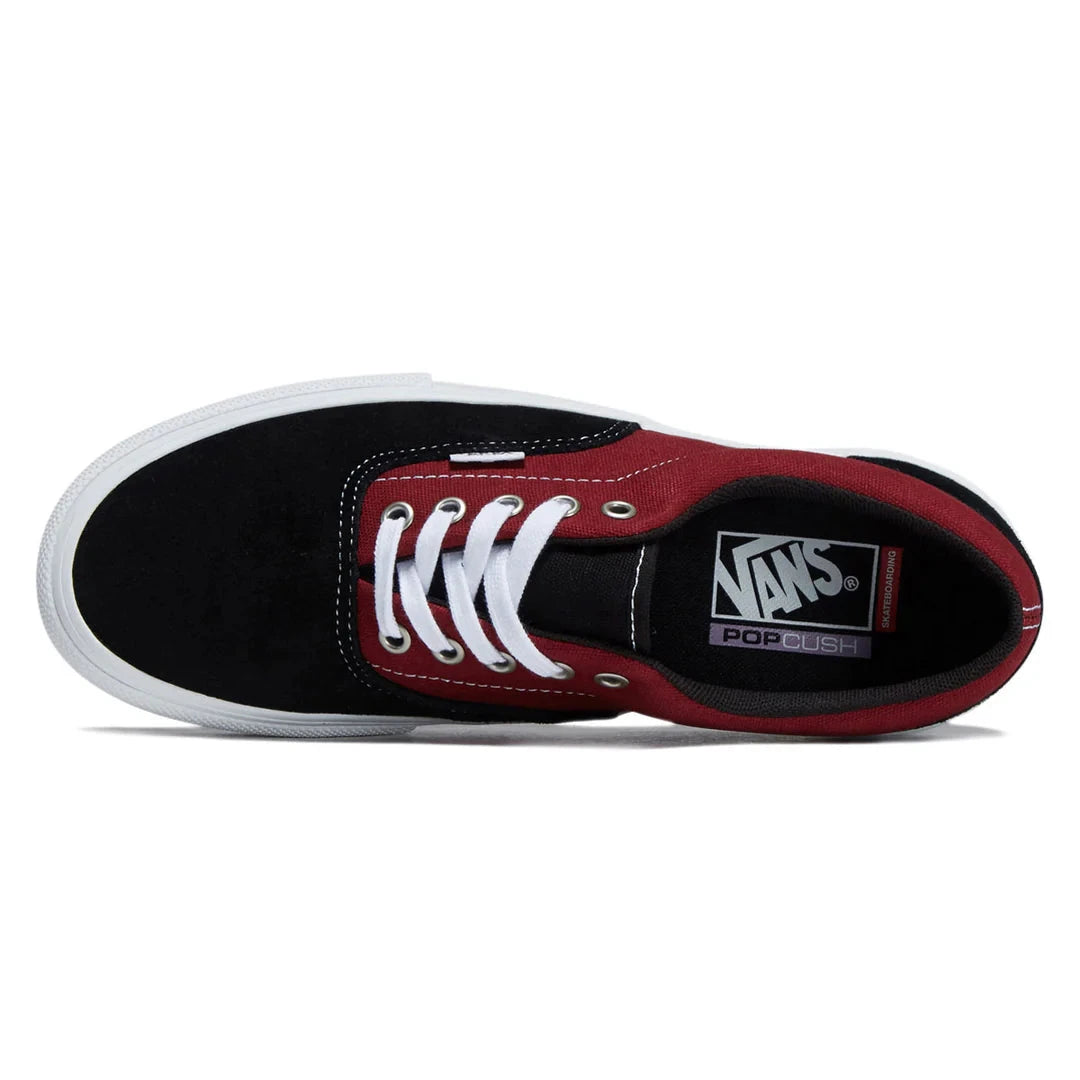 Vans Skate Era Black/Dark Red footwear Vans 