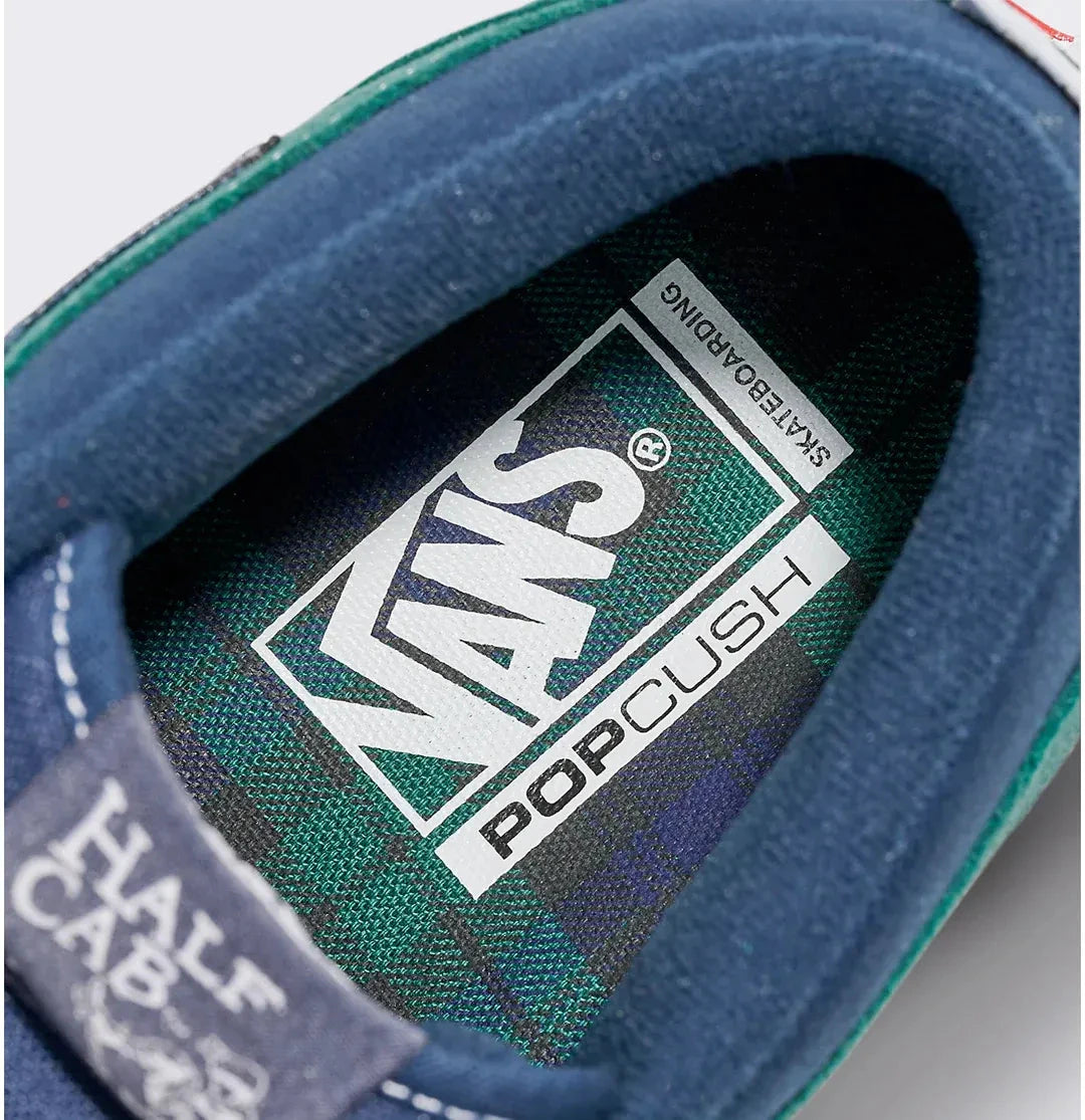 Vans Skate Half Cab Tartan Blue/Green footwear Vans 