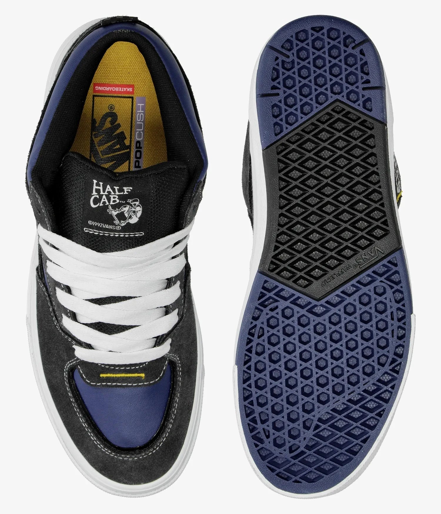 Vans Skate Half Cab Wafflecup Navy/Grey - Coureur Goods Vans Skate Half Cab Wafflecup Navy/Grey - Coureur Goods