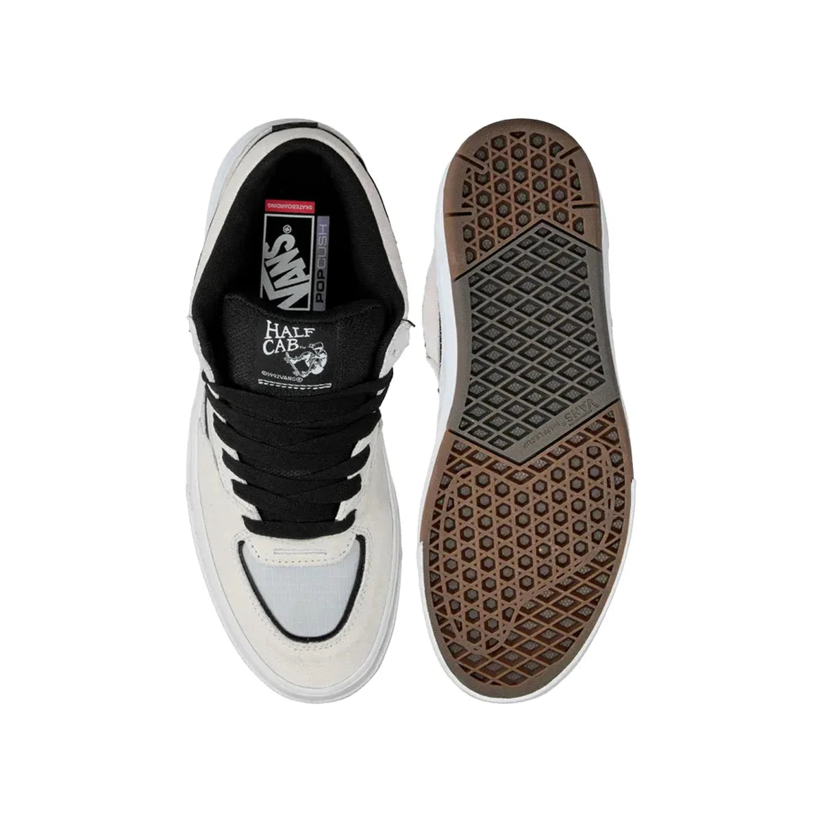 Vans Skate Half Cab Wafflecup White/Black footwear Vans 