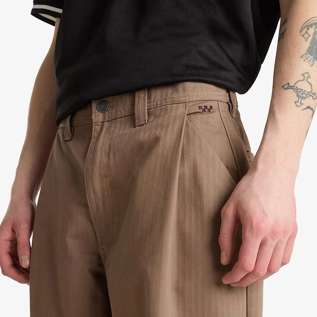 Vans Skate Loose Pleated Pant Walnut Pants Vans 