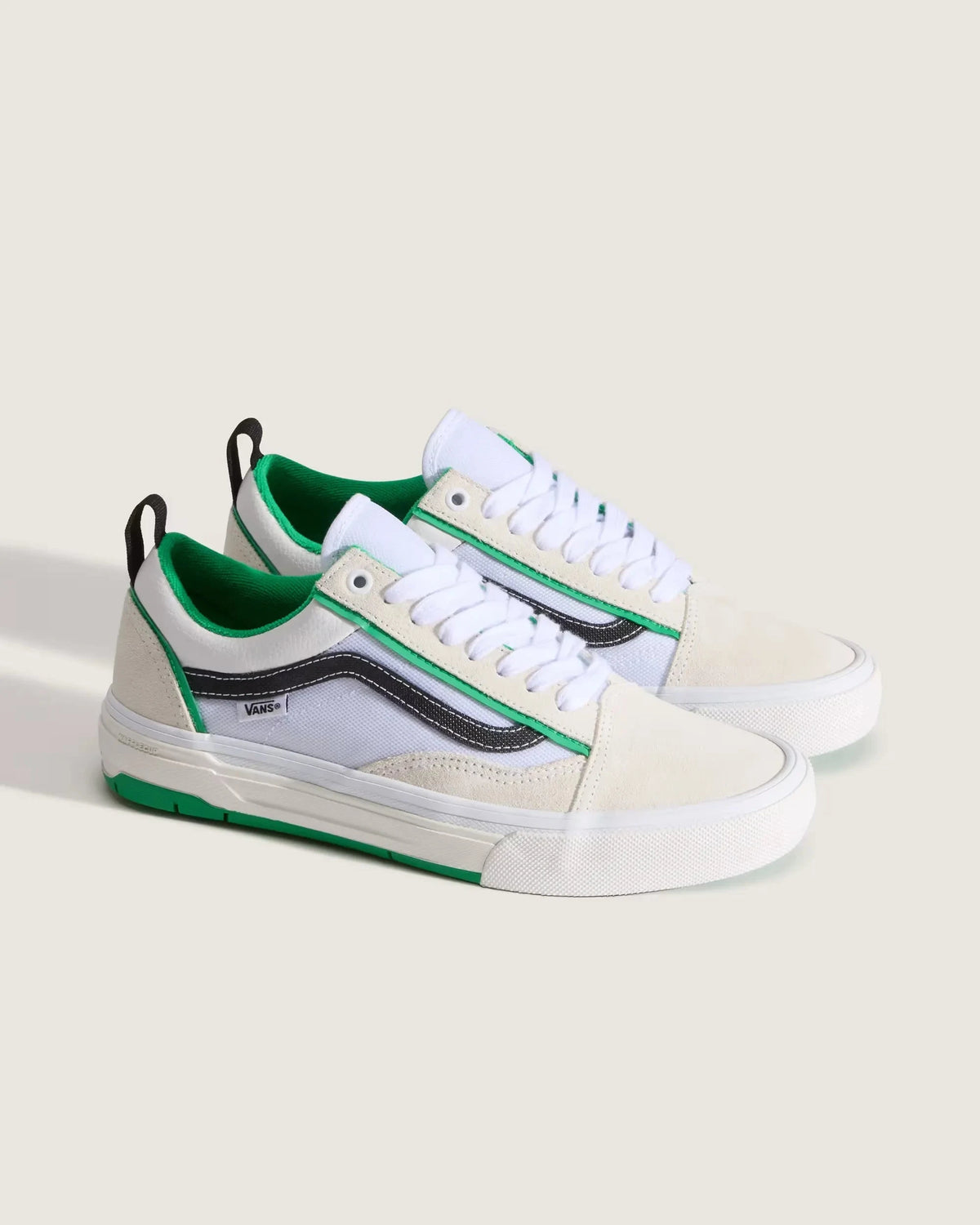 Vans Skate Old Skool Waffle Cup White/Green footwear Vans 