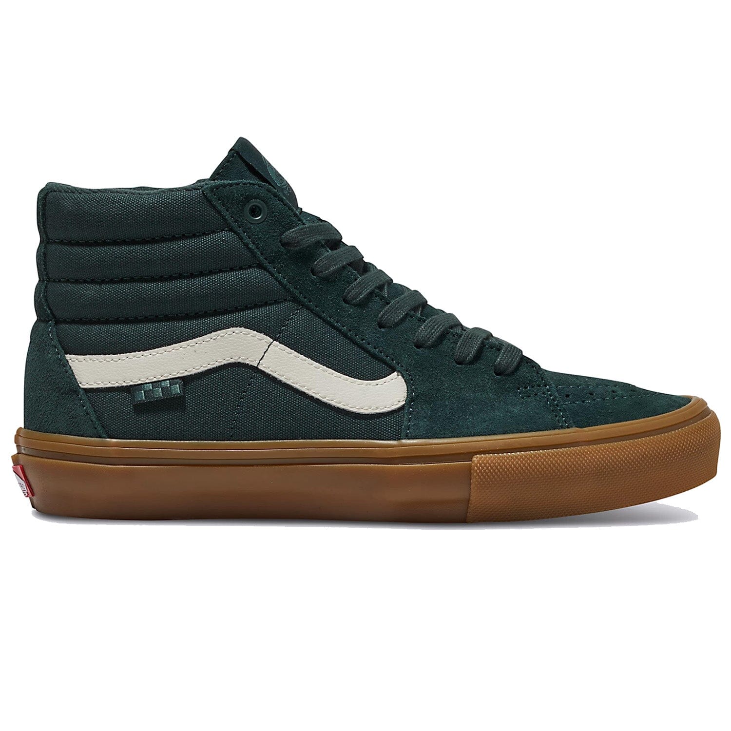 Vans Skate Sk8-Hi Dark Green/Gum footwear Vans 