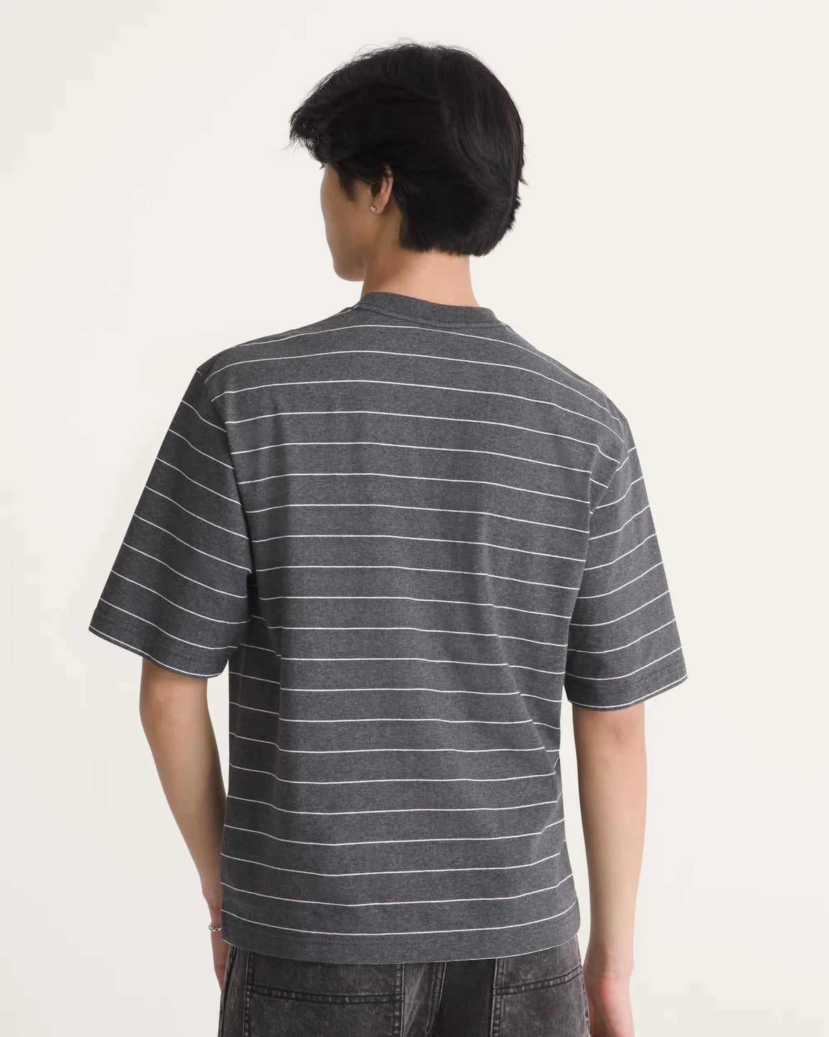 Vans x Rowan Stripe Shirt Charcoal tees Vans 