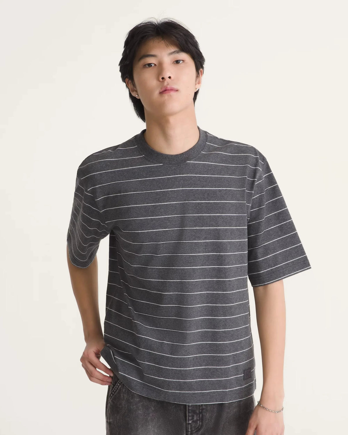 Vans x Rowan Stripe Shirt Charcoal tees Vans 