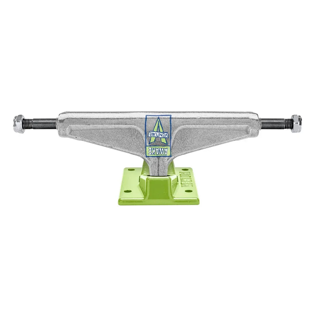 Venture Hi V-Light Scribble Trucks Silver/Lime trucks Venture 