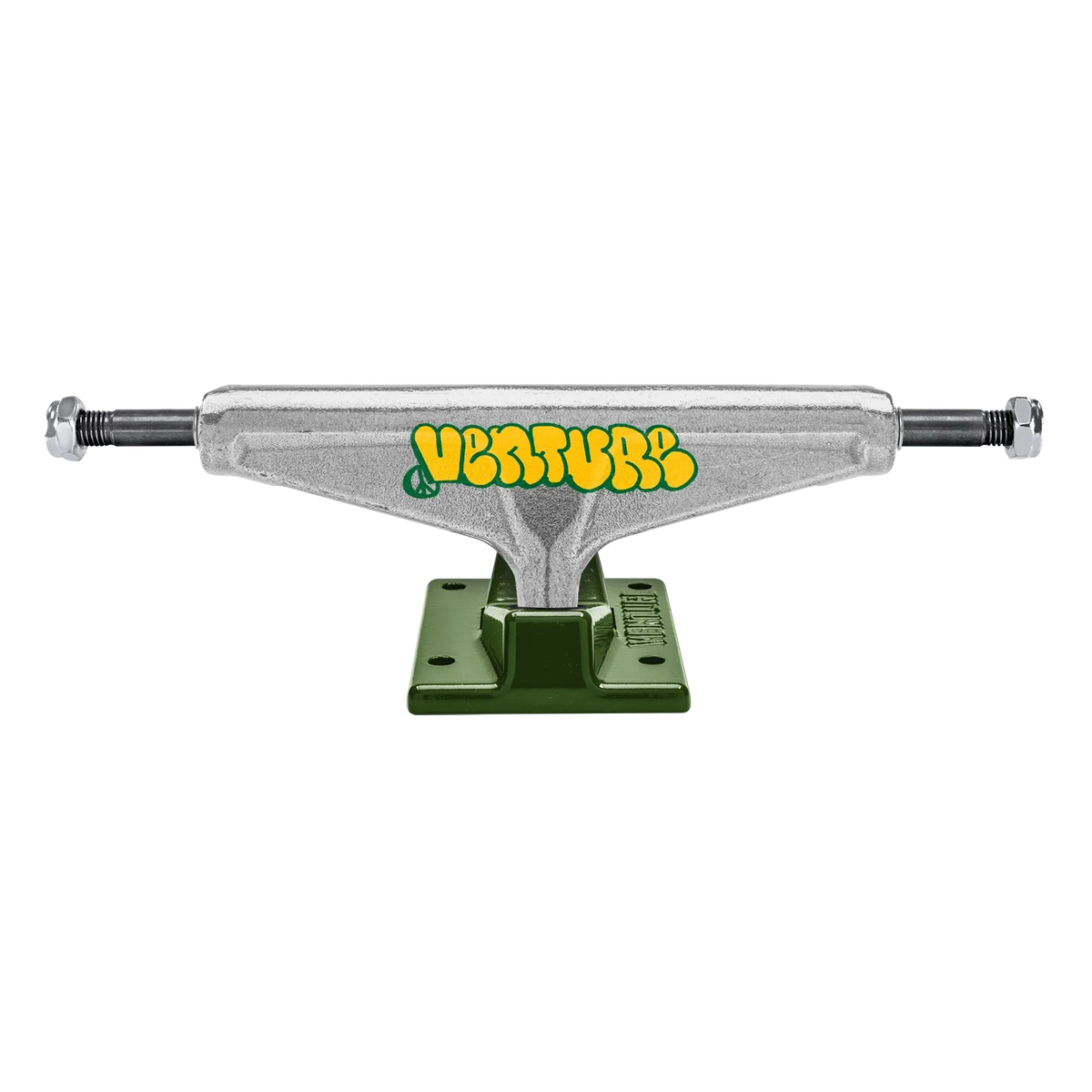 Venture Throw Polished/Green Trucks (Various Sizes) trucks Venture 