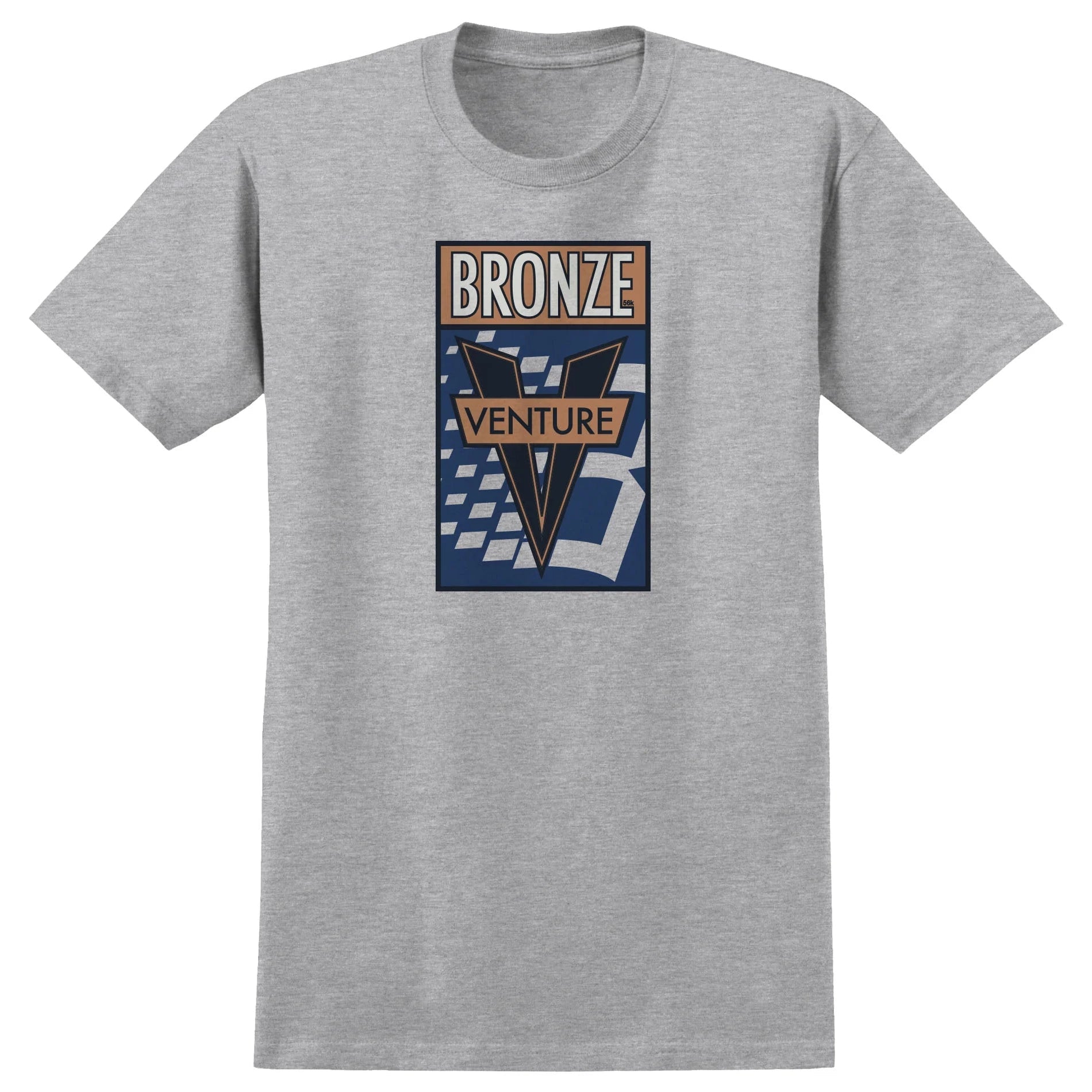 Venture x Bronze Awake Tee Heather Grey Tees Venture 