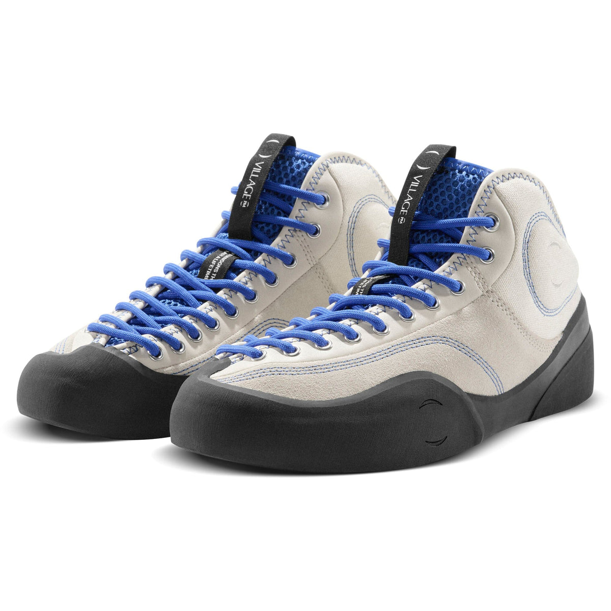Village PM 1 PM Mid Cream/Blue/Natural Black footwear Village PM 
