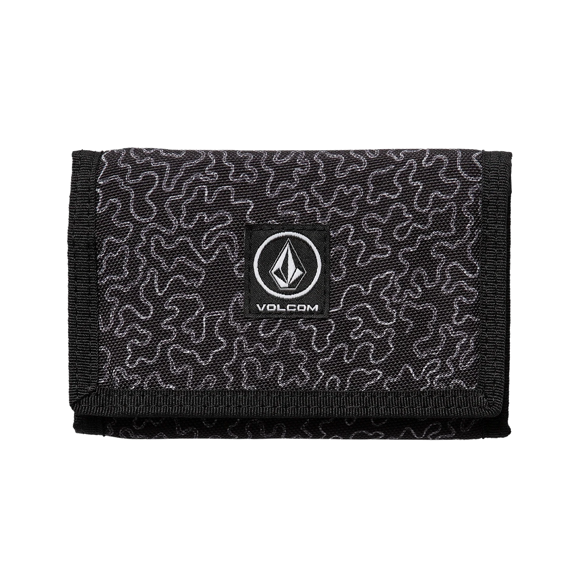Volcom Box Stone Wallet White/Black Wallets &amp; Money Clips Volcom 