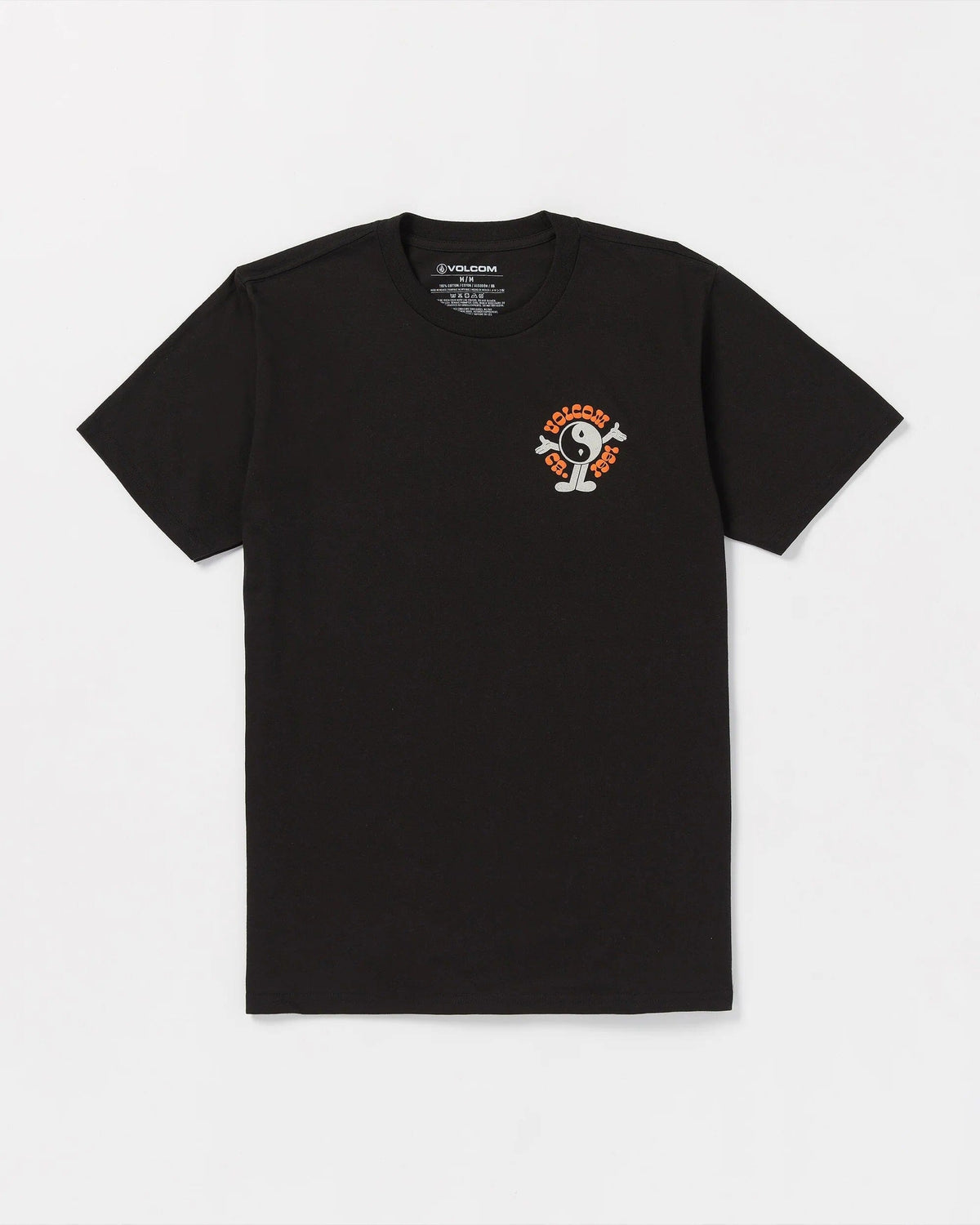 Volcom Happy Days Tee Black tees Volcom 