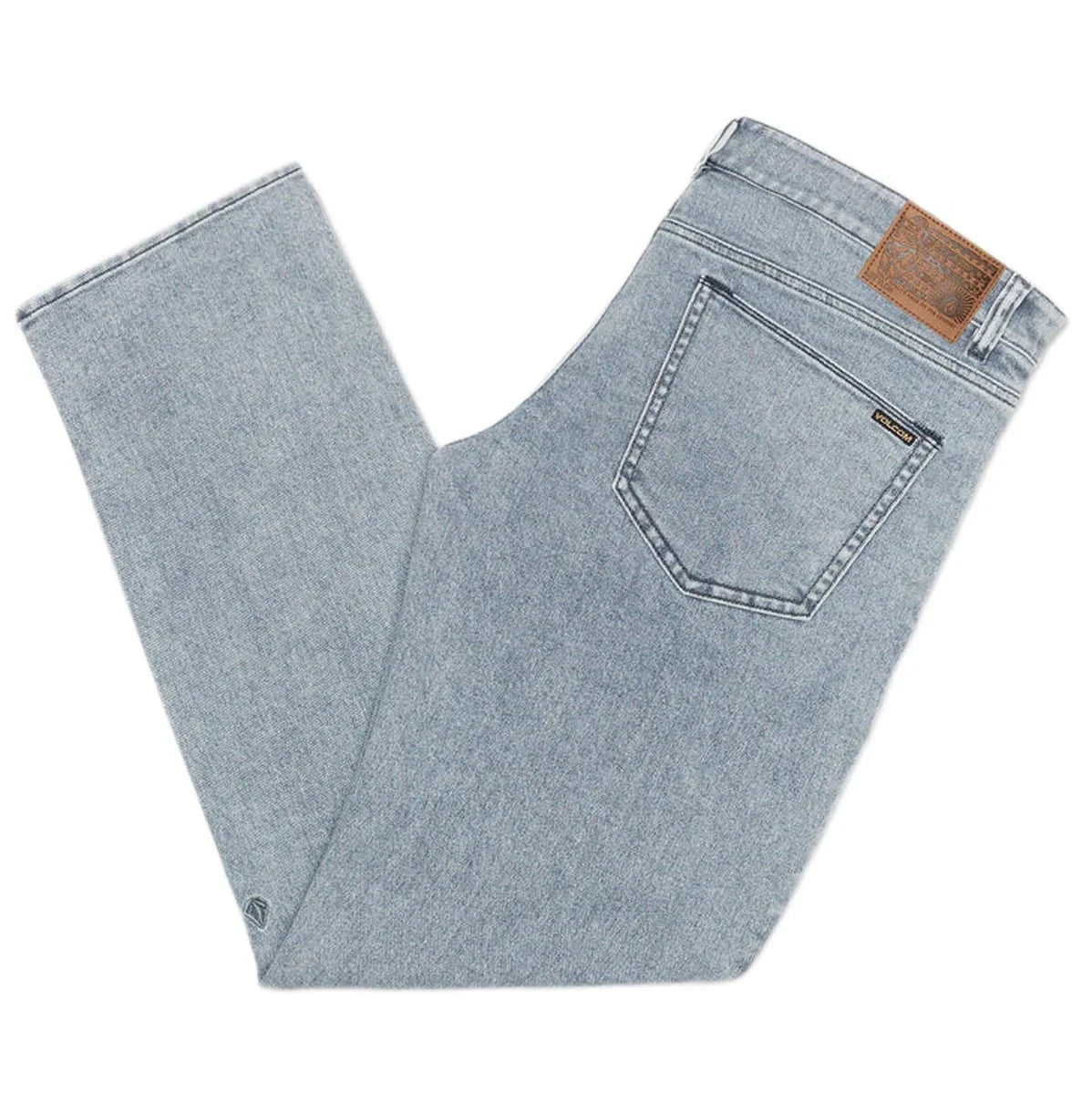 Volcom Modown Tapered Denim Ash Pants Volcom 