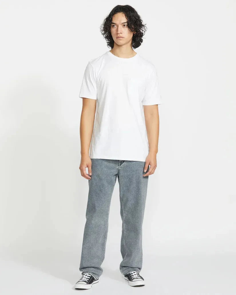 Volcom Modown Tapered Denim Ash Pants Volcom 
