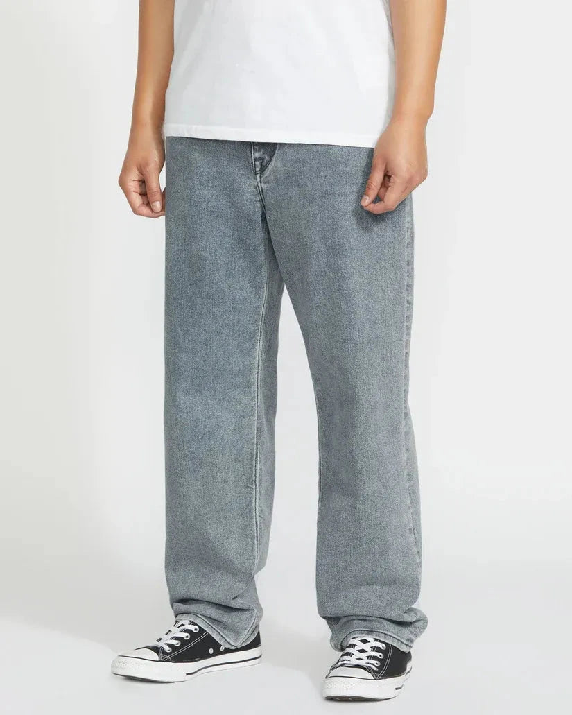 Volcom Modown Tapered Denim Ash Pants Volcom 