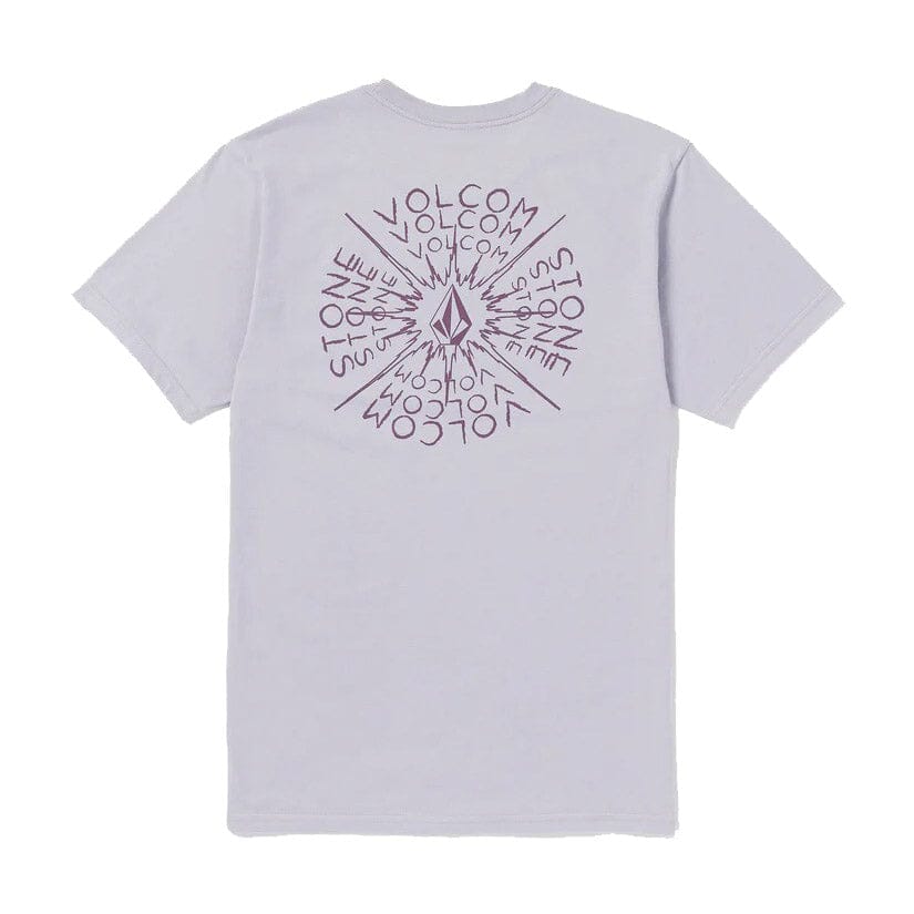 Volcom Spiraling Tee Light Purple Tees Volcom 