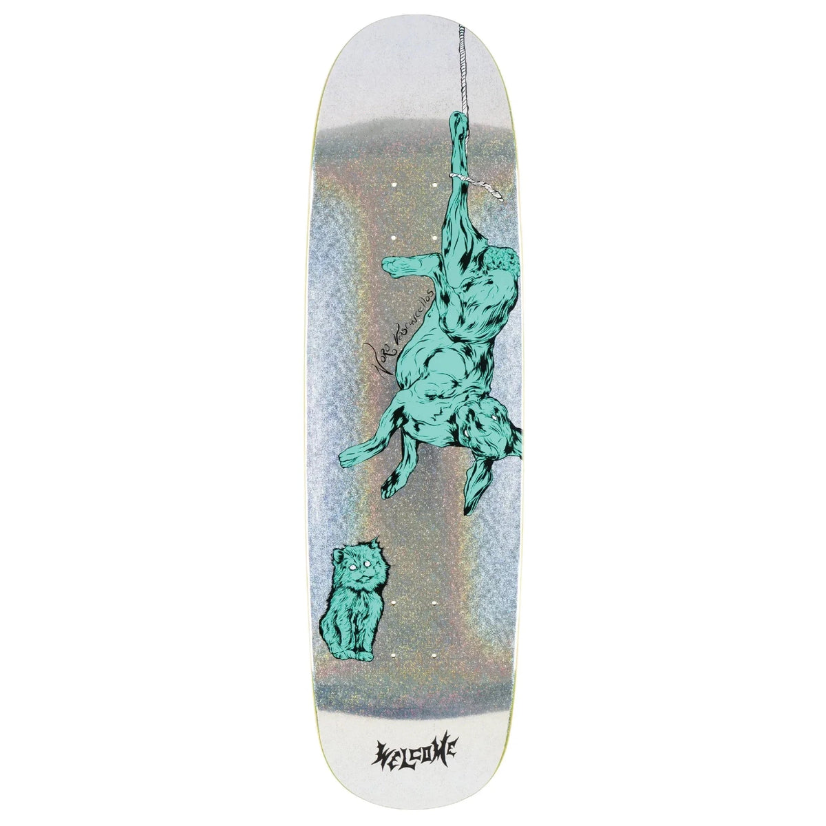 Welcome Nora Fairytale Glitter on Sphynx Deck 8.8 decks Welcome 