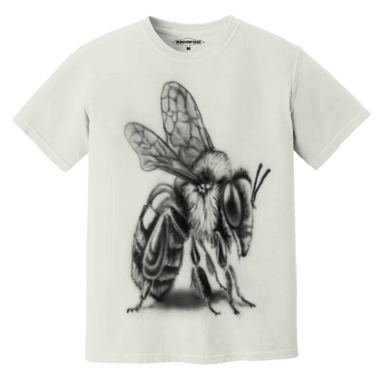 Window Seat Studio Works Bee Tee Cream/Black tees Window Seat Studio Works 