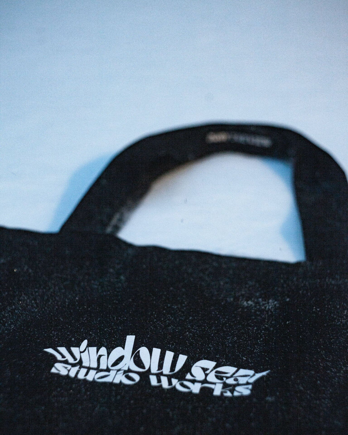 Windowseat Studio Works Love Sack Tote Bag Black bags Window Seat Studio Works 