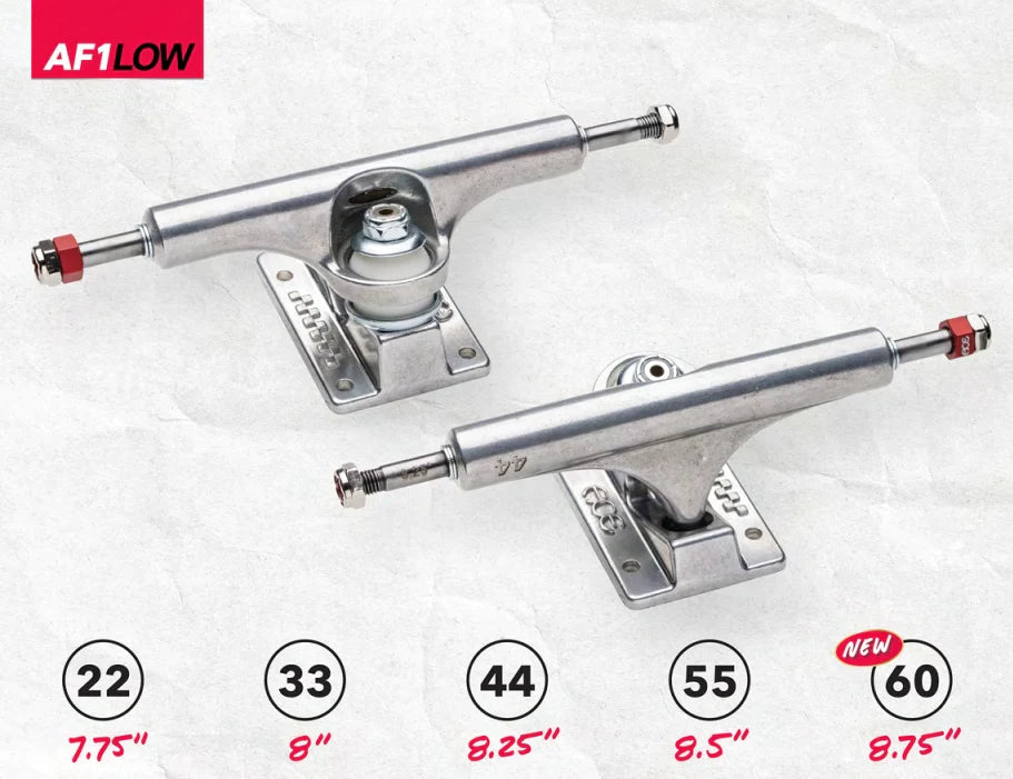 Ace AF1 Hollow Trucks Polished (Assorted Sizes) - Coureur Goods Ace AF1 Hollow Trucks Polished (Assorted Sizes) - Coureur Goods